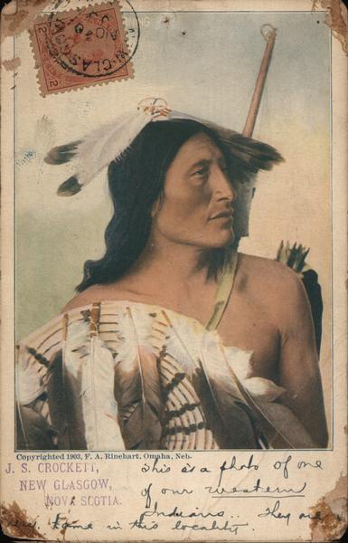 Native American man Native Americana