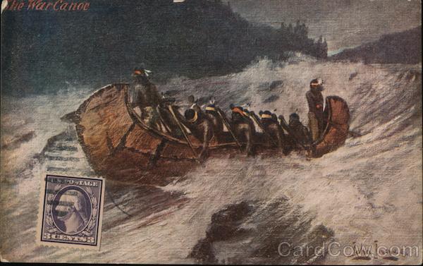 The War Canoe John Innes Native Americana
