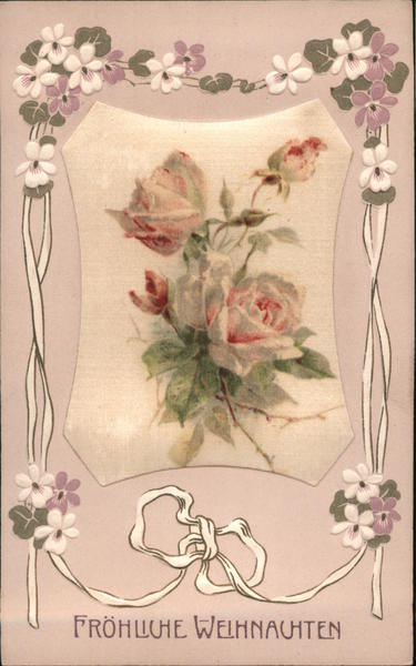 Floral Merry Christmas