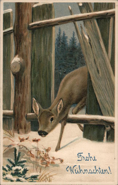 Frohe Weihnachten/ Deer