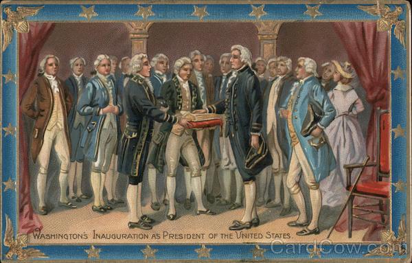 Tuck's George Washington Series 171 / Washington's Inauguration