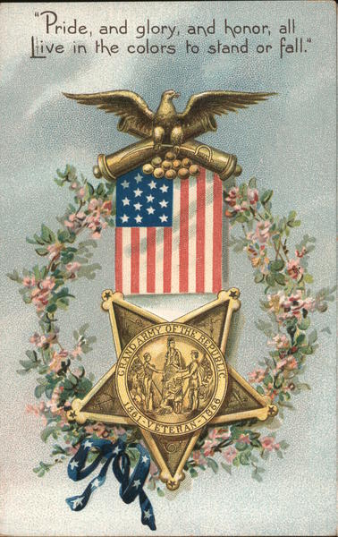 Pride and glory, and honor, all Live in the colors to stand or fall.