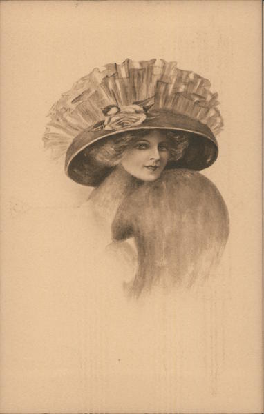 Lady with a Hat and Muff Women
