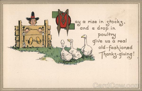 Pilgrim in stocks Pilgrims