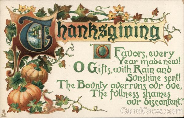 Pumpkins & Vines Thanksgiving