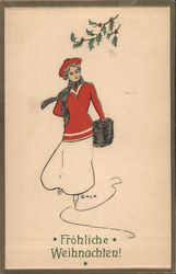 Fröhliche Weihnachten! Postcard