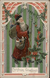 Christmas Greetings Postcard