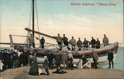 Caister Lifeboat, "Nancy Lucy Postcard
