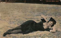 Never Been Wet" / Panama-California Exposition Postcard
