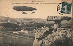 Le Dirigeable Adjudant-Vincenot Postcard
