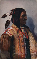 Hollow Horn Bear Postcard