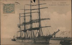 E.B.Z. Le Havre President Felix-Faure Postcard