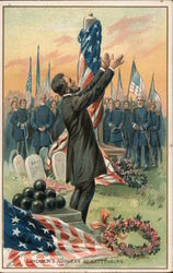 Tuck's Lincoln's Birthday Series 155 - Address at Gettysburg Postcard