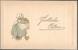 Fröhliche Ostern Postcard