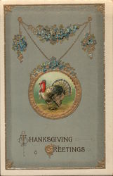 Thanksgiving Greetings Postcard