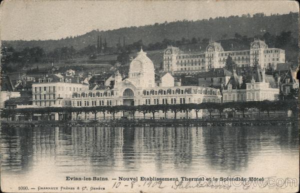 Evian-les-Bains - Nouvel Etablissement et le Splendide Hotel France