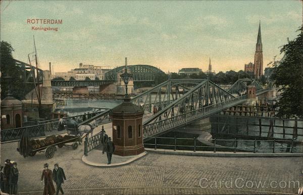 Rotterdam. Koningsbrug Holland Netherlands
