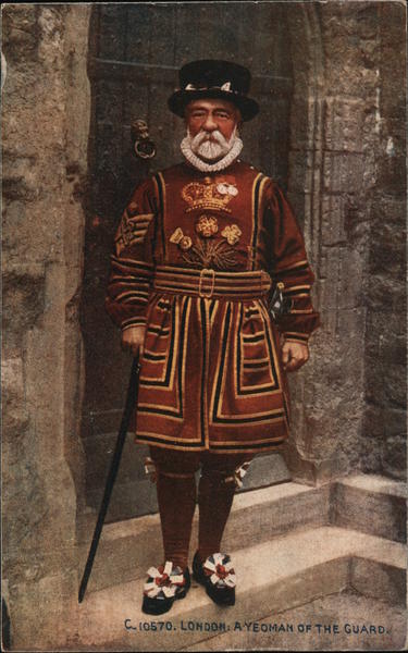 A Yeoman of the Guard London England
