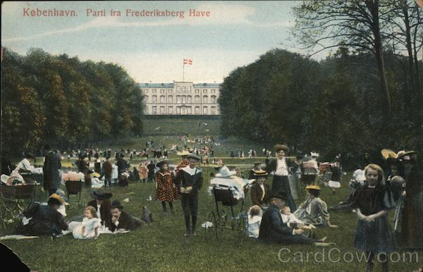 Copenhagen - Party in Frederiksberg Gardens Denmark