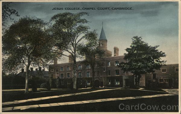 Jesus College, Chapel Court Cambridge England Cambridgeshire