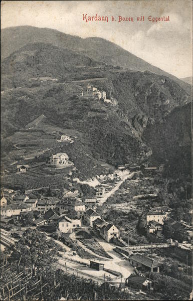Kardaun b. Bozen mit Eggental Italy
