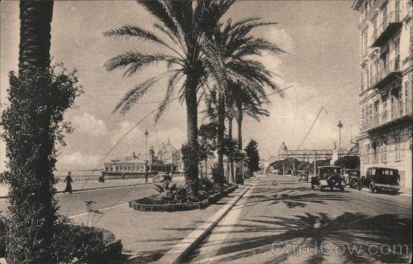 Nice.- LeQuai des Etats Units et le pletee-Promenade France