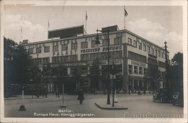 Europa Haus, Königgrätzer Straße Berlin Germany