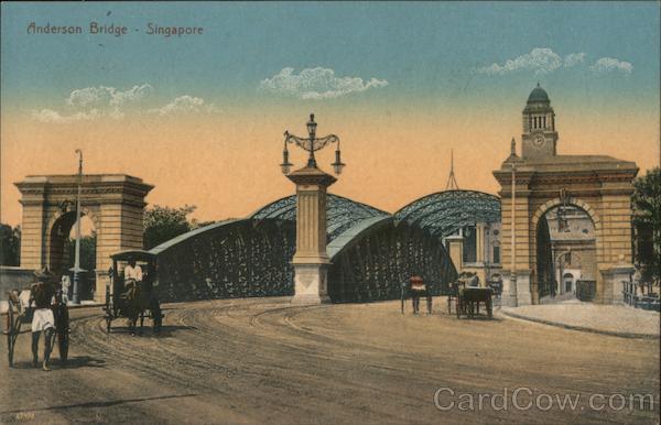 Anderson Bridge - Singapore Southeast Asia