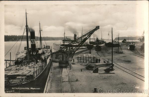 Nynäshamn Harbor Sweden