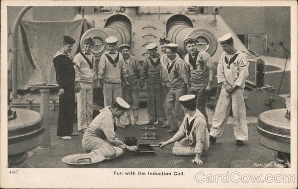 Fun with the Induction Coil Ships