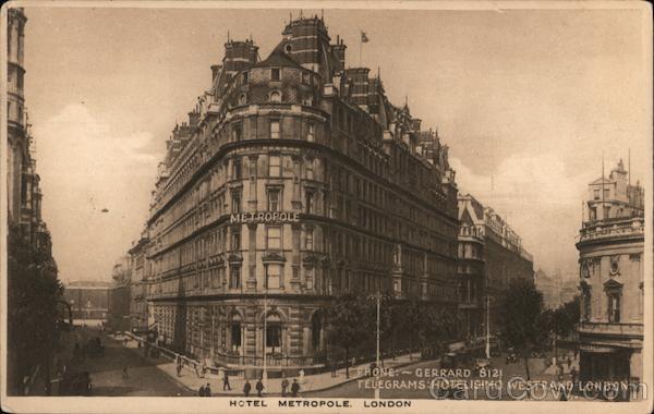 Hotel Metropole. London. UK