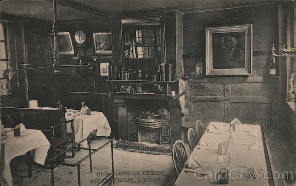 Old Cheshire Cheese. Fleet Street, London UK