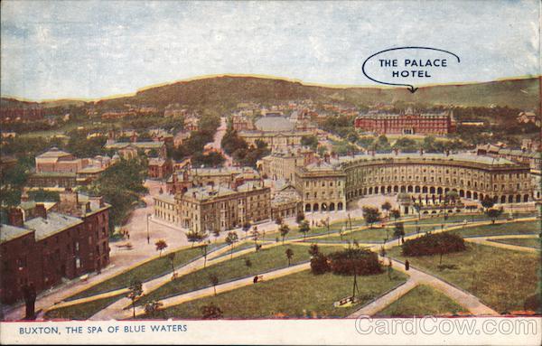 Buxton, the spa of blue waters UK