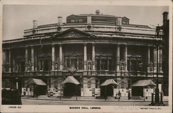 Queen's Hall, London UK