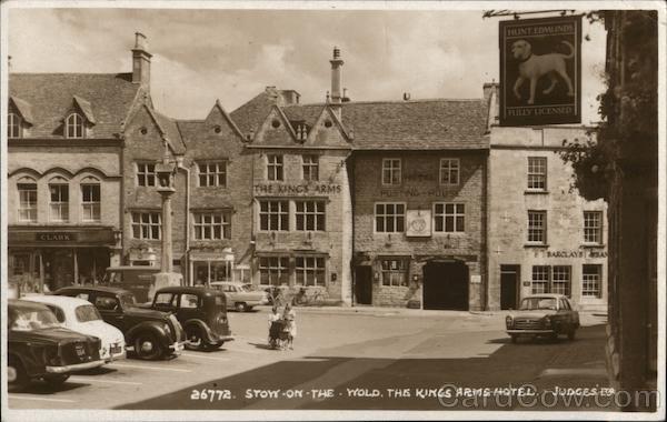 Stow on the wold. The kings arms hotel. Stow-on-the-Wold UK