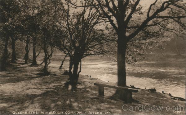 Queensmere. Wimbledon common UK