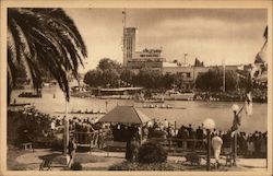 Intern. boat race in the Tigre Delta Postcard