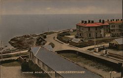 Marine Road, Carraig Eden Greystones, Ireland Postcard Postcard Postcard