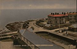 Marine Road, Carraig Eden Postcard