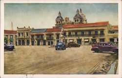Plaza de la Aduana Cartagena, Colombia South America Postcard Postcard Postcard