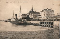 La Gare Maritime Postcard