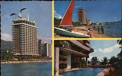 Hotel Paraiso Marriott - Paraiso Marriott hotel Acapulco, Mexico Postcard Postcard Postcard