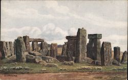 Stonehenge Wiltshire, England Postcard Postcard Postcard