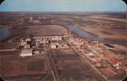 Aerial View of the Provincial University of Manitoba Postcard