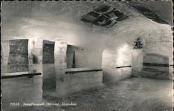 Jungfraujoch (3454 m). Eispalast Postcard