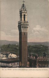 La Torre detta del Mangia Postcard