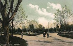 Victoria Park London Postcard