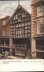 God's Providence House Chester, England Cheshire Postcard Postcard Postcard