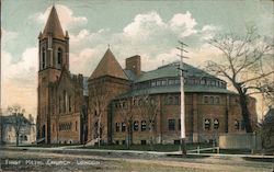 First Methodist Church London, ON Canada Ontario Postcard Postcard Postcard