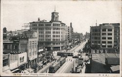 The Ginza Street, Shopping Center of Tokyo Postcard